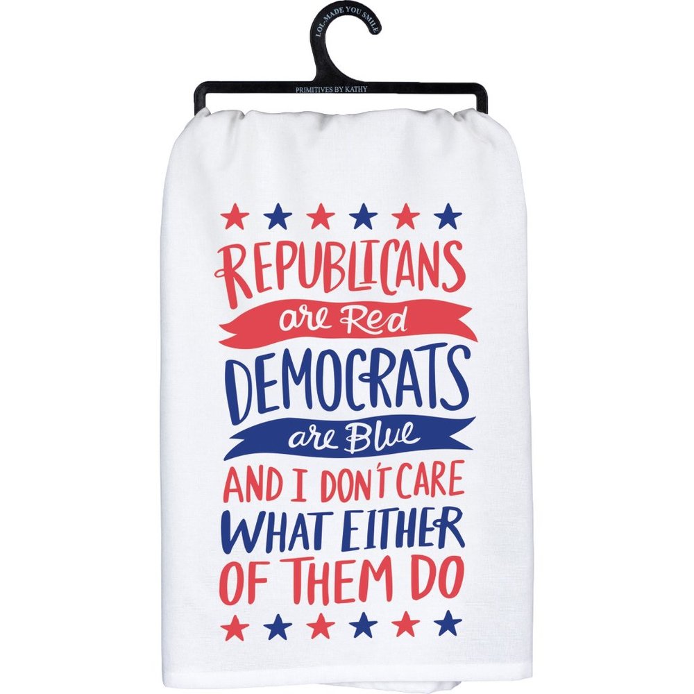 Politics Don't Care Towel